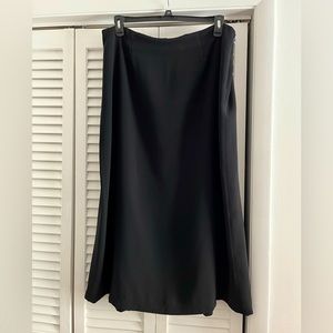 Black full length skirt